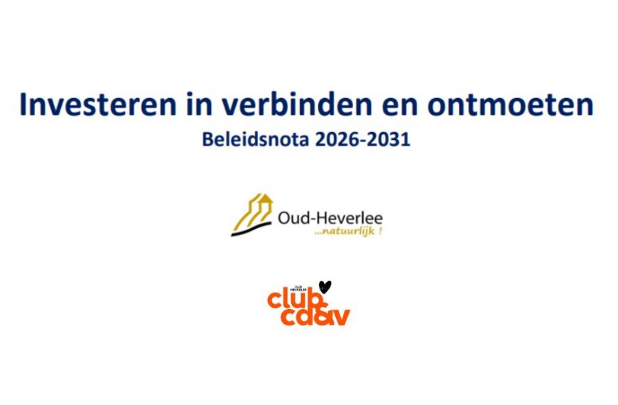 Investeren in verbinden en ontmoeten