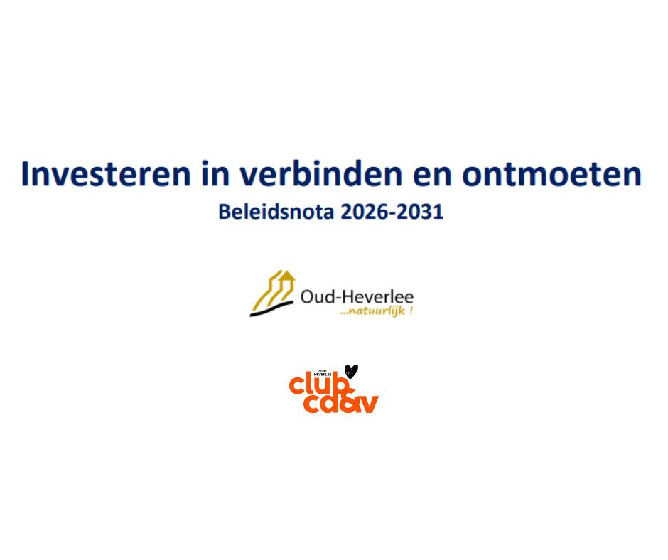 Investeren in verbinden en ontmoeten